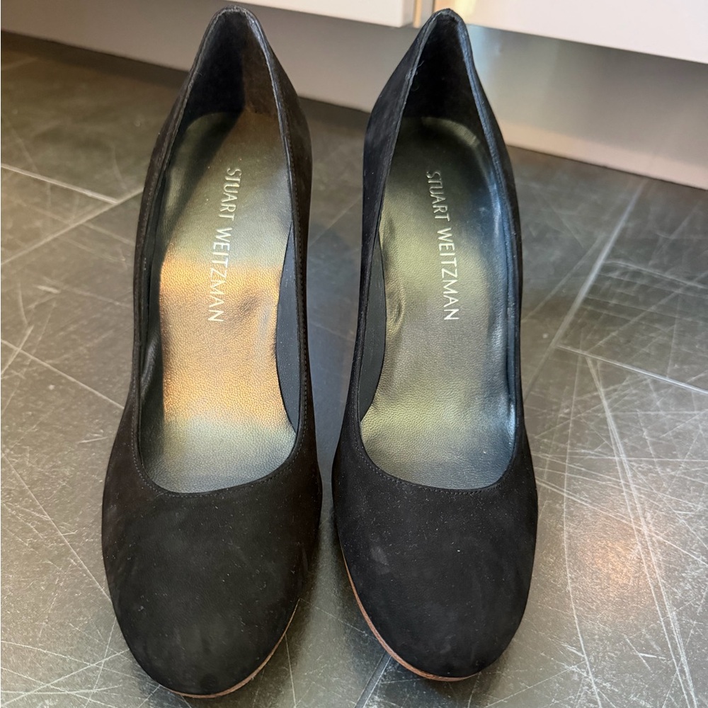 Stuart Weitzman Classic Black Heels